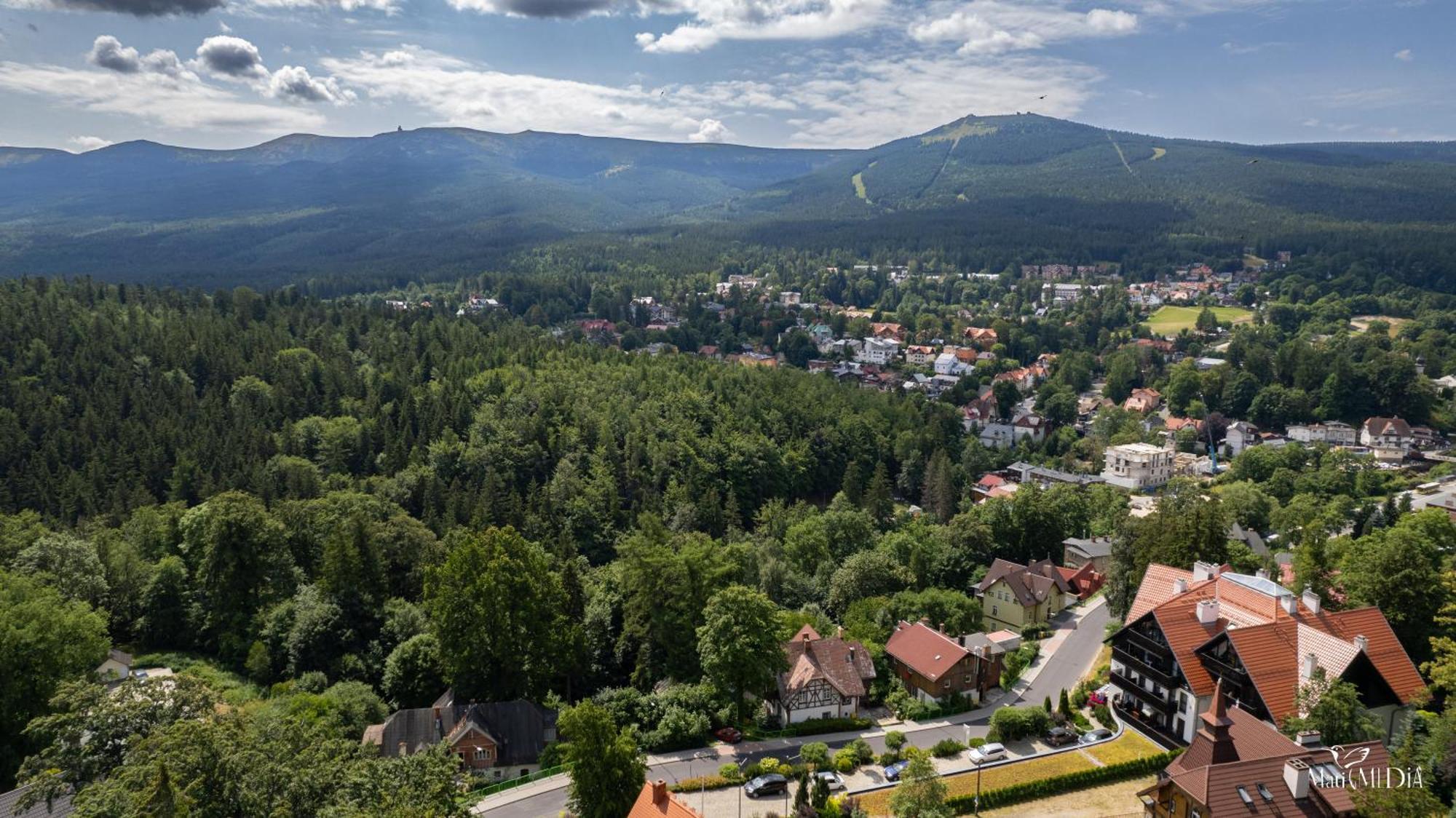 Apartament Panorama Gor - Centrum Miasta Z Widokiem Na Szrenice Szklarska Poreba Extérieur photo