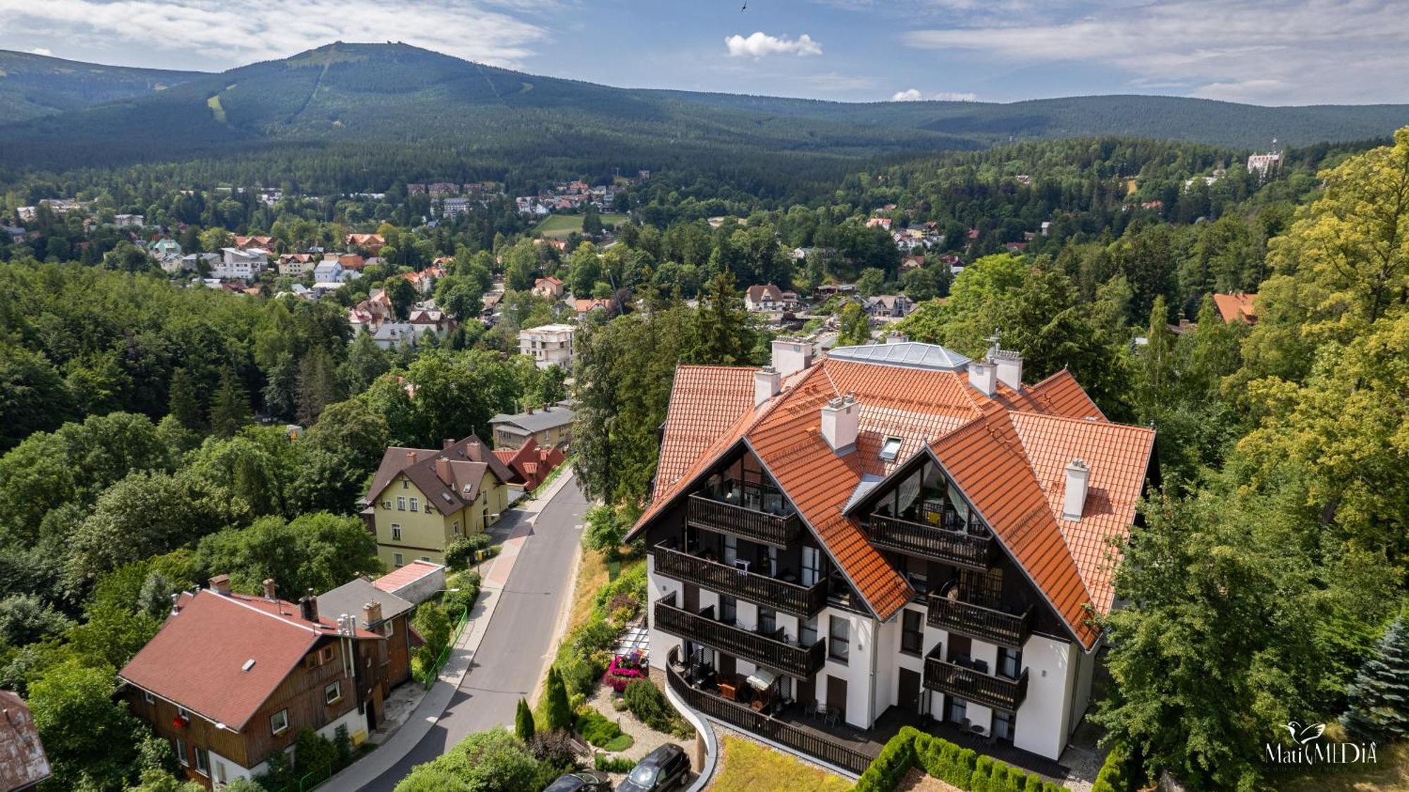 Apartament Panorama Gor - Centrum Miasta Z Widokiem Na Szrenice Szklarska Poreba Extérieur photo
