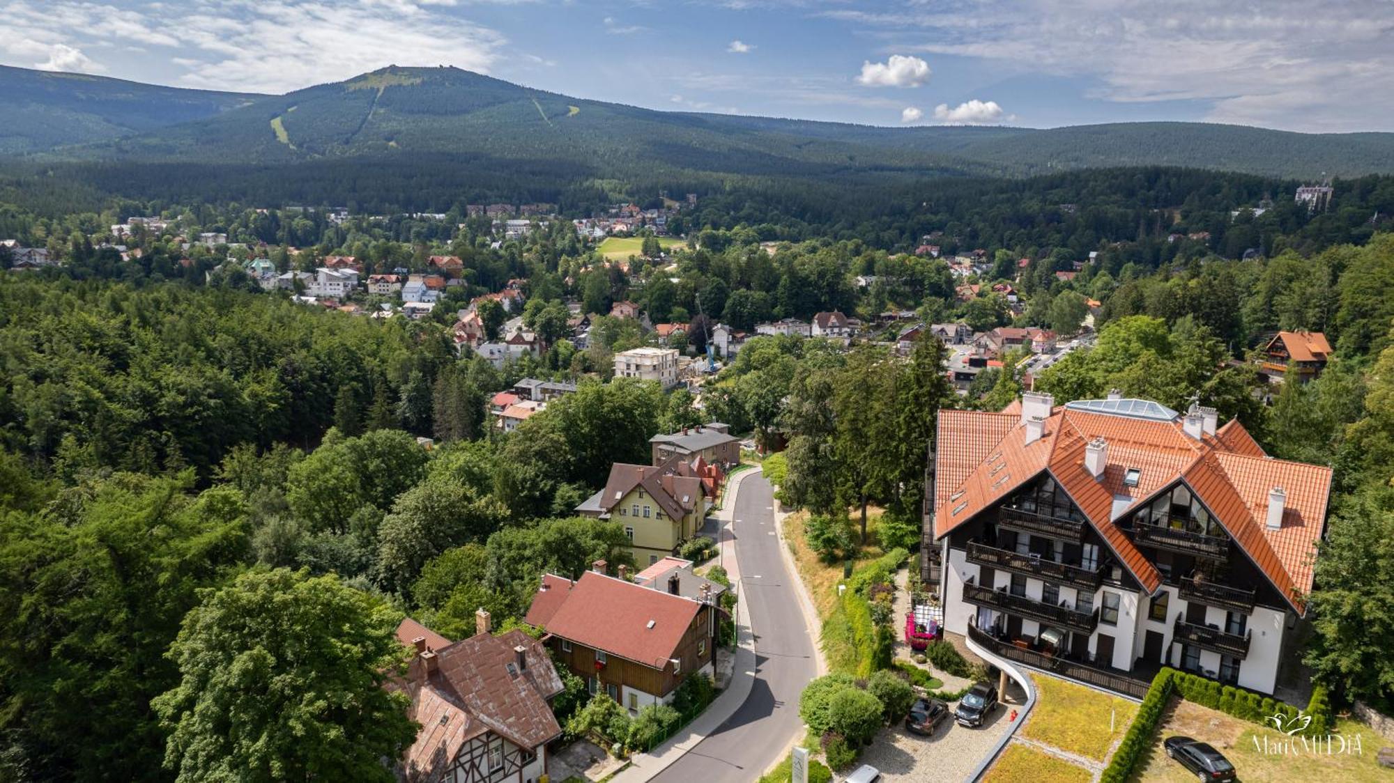 Apartament Panorama Gor - Centrum Miasta Z Widokiem Na Szrenice Szklarska Poreba Extérieur photo